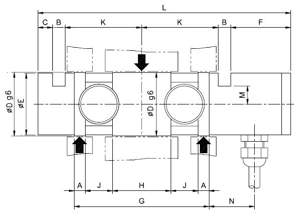 韓國(guó)Bongshin CSDK-200KG稱重傳感器