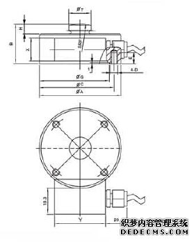  美國(guó)sensolink稱(chēng)重傳感器 SLC2S產(chǎn)品尺寸